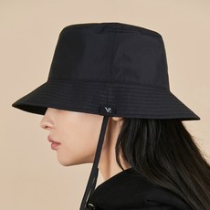 VARZAR 防水抽繩素色漁夫帽