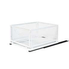 inbloom 水槽滑軌下櫃收納廚房層架, 1個, 白色