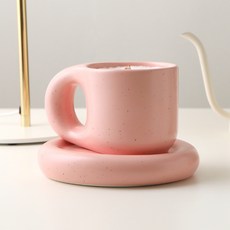 이플스토리 뭉툭 머그컵 300ml + 플레이트 + 선물박스 세트, 1세트, 오레오 딸기(머그컵, 플레이트) 1세트, 오레오 딸기(머그컵, 플레이트)