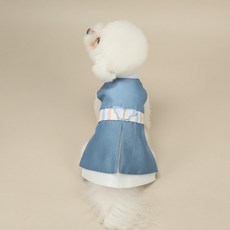 RITOGATO 狗狗善宇快子王子韓服, 藍色, 1個