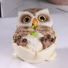 Modenji 幸運滿分 學習貓頭鷹模型 YJ135, D