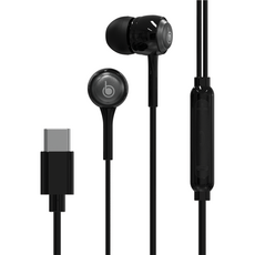 더베이슨 C타입 전용 커널형 마이크 유선 이어폰, NE-EP03C, 블랙