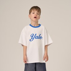 YALE KIDS 兒童Serif Essential T恤 YJPTHSD23102