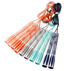 Ksy 跳繩 SY-133 5款組, 玫瑰金+橘色+灰色+薄荷綠+海軍藍