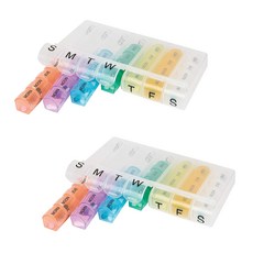 Travel Cube 智慧一週藥盒, 2個