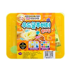 STUDIO EIGHT DIY史萊姆工具盒, 1個, 隨機發貨（軟娃娃、閃粉）