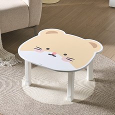 아이캔컴퍼니 4단 높이조절 애니멀 600 접이식 테이블, 햄스터