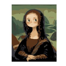 포픈 유화그리기 40 x 50 cm, 모나리자캐릭, 모나리자캐릭103193519