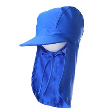 兒童寶藍色翻蓋帽