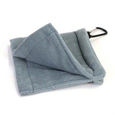 Umoo高爾夫球毛巾 迷你毛巾 超細纖維清潔, 灰色