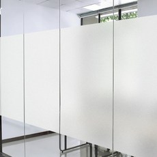 Sheetmate 僅用水即可黏貼 大容量無膠靜電玻璃櫃霧面窗貼, 混和色