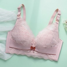 蕾絲蝴蝶結哺乳內衣