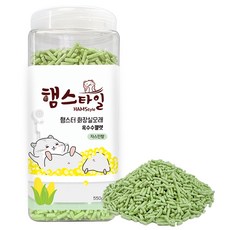 햄스타일 햄스터 옥수수 펠렛 화장실모래 자스민향, 550g, 1개