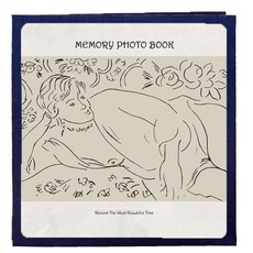 藝術畫作封面相冊本, TYPE 02（專輯），白色（原創）, 40張