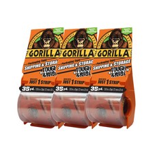 GORILLA TAPE 強力包裝膠帶 72mm x 32m, 3個