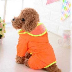 LL Living 寵物雨衣, 橘色, 1個