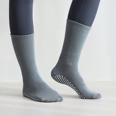 코지라벨 여성용 미끄럼방지 필라테스 비비드컬러 니삭스