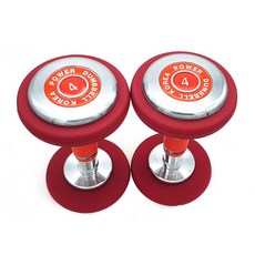 Power Health 聚氨酯啞鈴 紅色 2入, 4kg