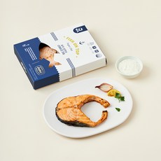 화덕 생연어 스테이크 구이 (냉장), 190g, 1개