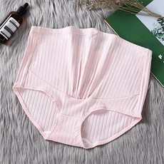 條紋彈性孕婦內褲