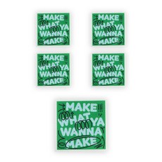 Yarna MAKE MAKE 棉質標籤, 5個