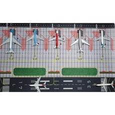 模型飛機跑道滑鼠墊 100cm, 35號機場跑道, 1個