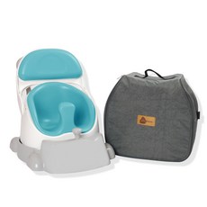 젤리맘 와이즈체어 A클래스 변신 아기의자 + 가방 + 카트, 터키블루(와이즈체어), 그레이(가방), 그레이(카트 + 리드줄), 1개