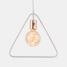 hit LIGHTING Space 單燈三角吊燈 D0024520WH (AV-PD-02), 白色