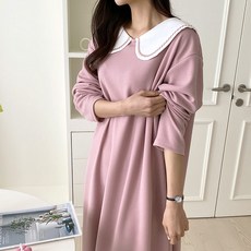 大碼寬鬆孕婦連身裙
