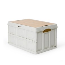 HOME&HOUSE 森林木頂折疊盒大號, 1個, 象牙