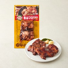 롯데웰푸드 의성마늘 통살구이 간장 닭갈비, 120g, 1개