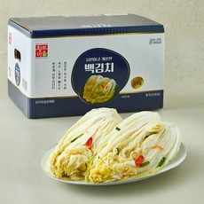 황보마을 백김치, 3kg, 1개