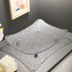 恩熙魔法 高級室內裝飾託盤, 透明