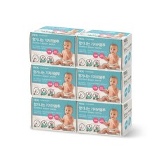 FROG有香味的尿布湿袋嬰兒爽身粉香, 6盒