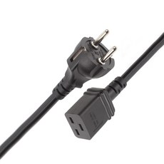애니포트 국산 사각 AC코드 250V 16A 1.5SQ 서버용 C19코드 파워케이블
