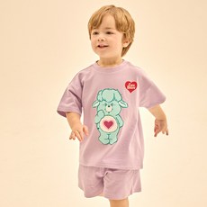 Care Bears 兒童用 Care Bears and Cousins 寬鬆版五分上下套裝