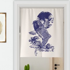 빈테리어 제팬 스타일 가림막 커튼 양문형