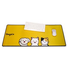 Bemypet 卡通滑鼠墊, 混合色, 1個