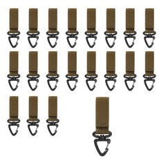 DIMOEO 戶外360度旋轉多功能掛鉤, 卡其色