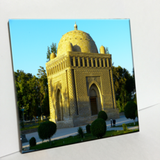 HTP磁磚 薩曼尼陵墓款