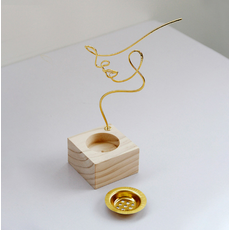 룻츠 인센스 콘 홀더, 골드