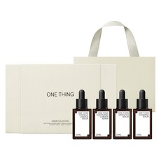 ONE THING 精華液4入禮盒+提袋, 1組