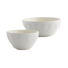 웨지우드 페스티비티 공기대접 2종 세트, 아이보리, 밥공기 + 국대접, 1세트