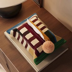 Ignas 現代流行色彩面紙盒, 02 白色