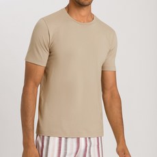 한로 남성용 통기성 리빙 면 티셔츠 75050