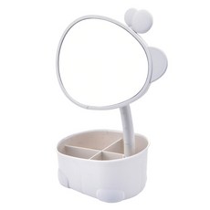 Beaurator 長頸鹿迷你桌鏡, 白色