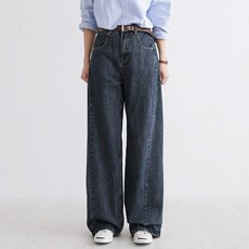 andstyle 女款 長版/基本/短版 完美合身第19彈 修身剪裁丹寧寬褲 264923