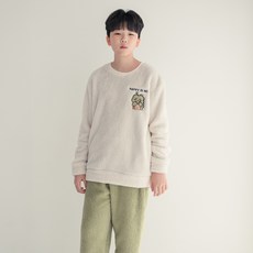 CocoDream 大童厚實恐龍超細纖維長袖睡衣上下套裝