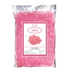 Rora Pet 觀賞魚彩石底砂 3kg, 玫瑰粉, 1個