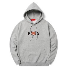 DAKUANG 男款狐狸印花特厚雙面棉連帽T恤 D02DKA-DO2569